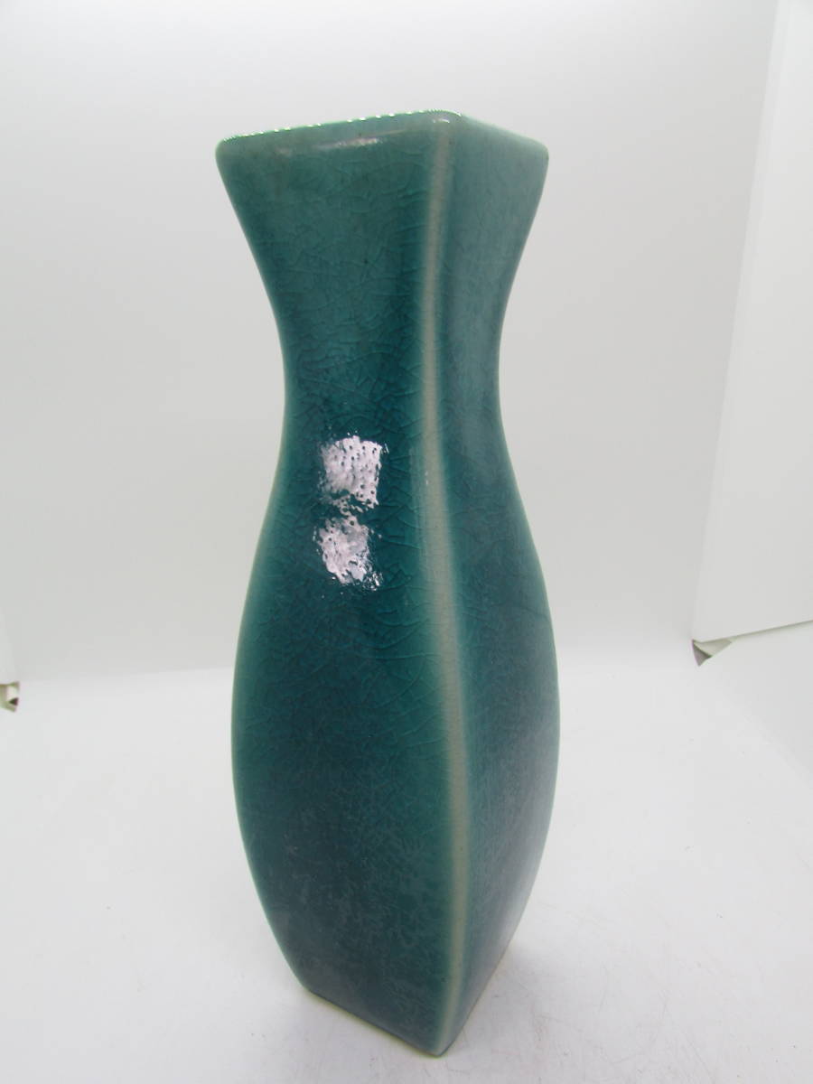 [ free shipping ] Kyoto Izumi mountain . mountain kiln vase flower inserting flower vase (K464)