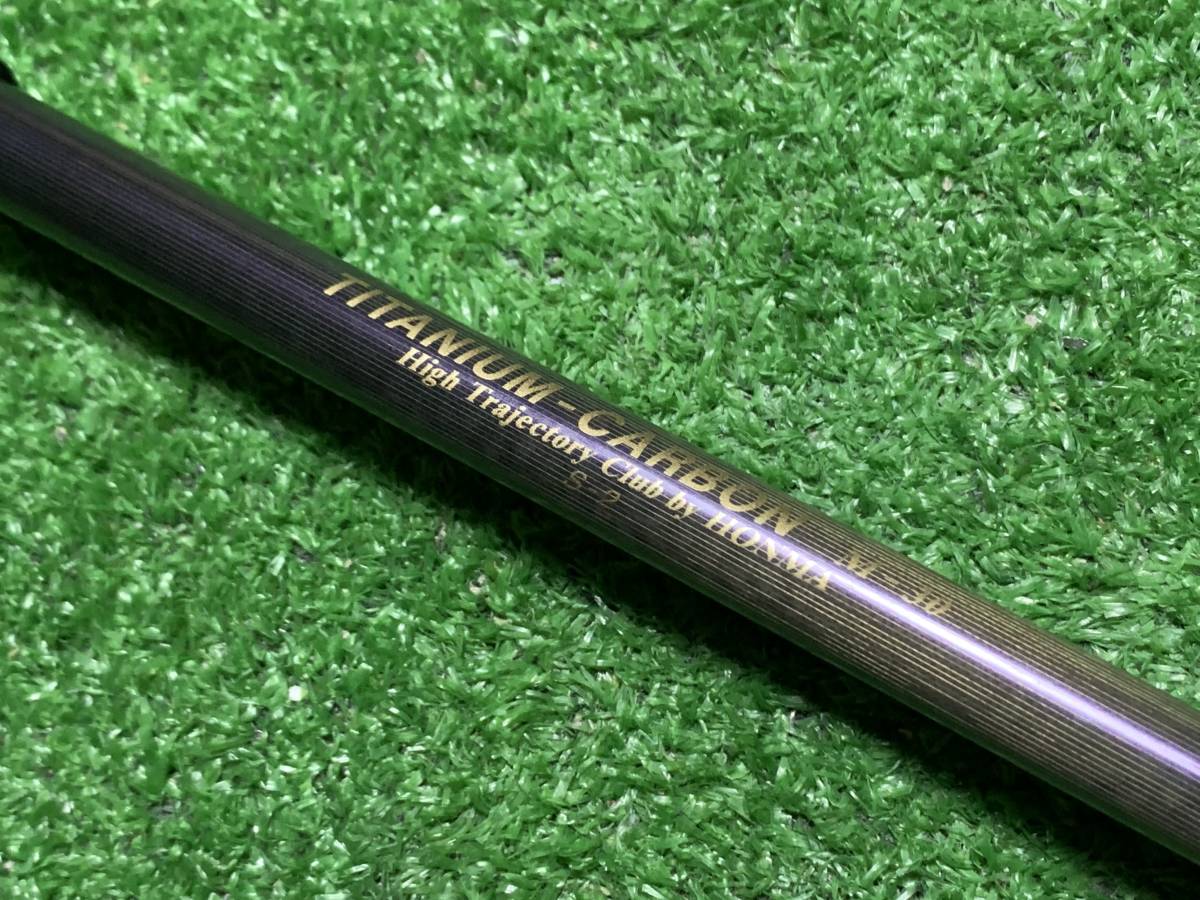 【AI-0325】中古 単品アイアン　ホンマ HONMA　LB-737　CAVITY TOUR　青モグラ　9番アイアン　純正カーボン　S-2_画像4