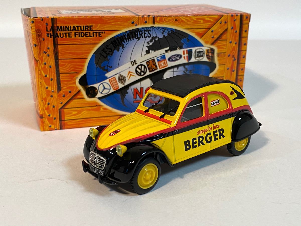 【Norev Citroen 2CV Collection】シトロエン 2CV BERGER 1957 1/43