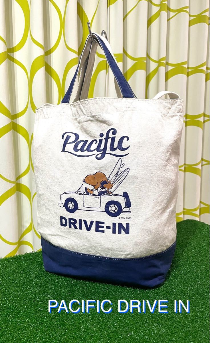 ★日焼けSNOOPY★PACIFIC DRIVE IN★パシフィックドライブイントートバッグ