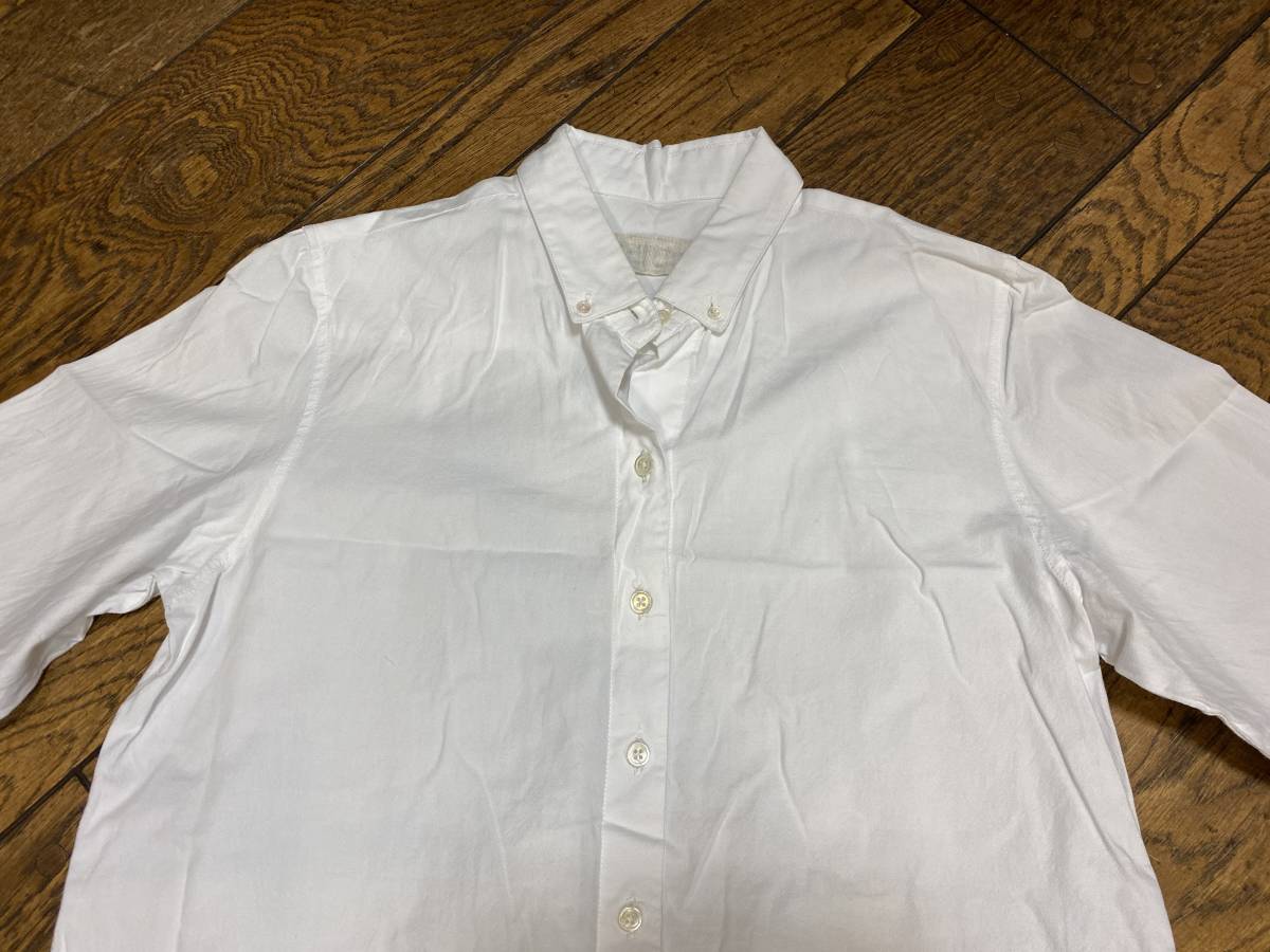A1295 midi umiMidiUmi* long sleeve tunic blouse cotton white spring summer 