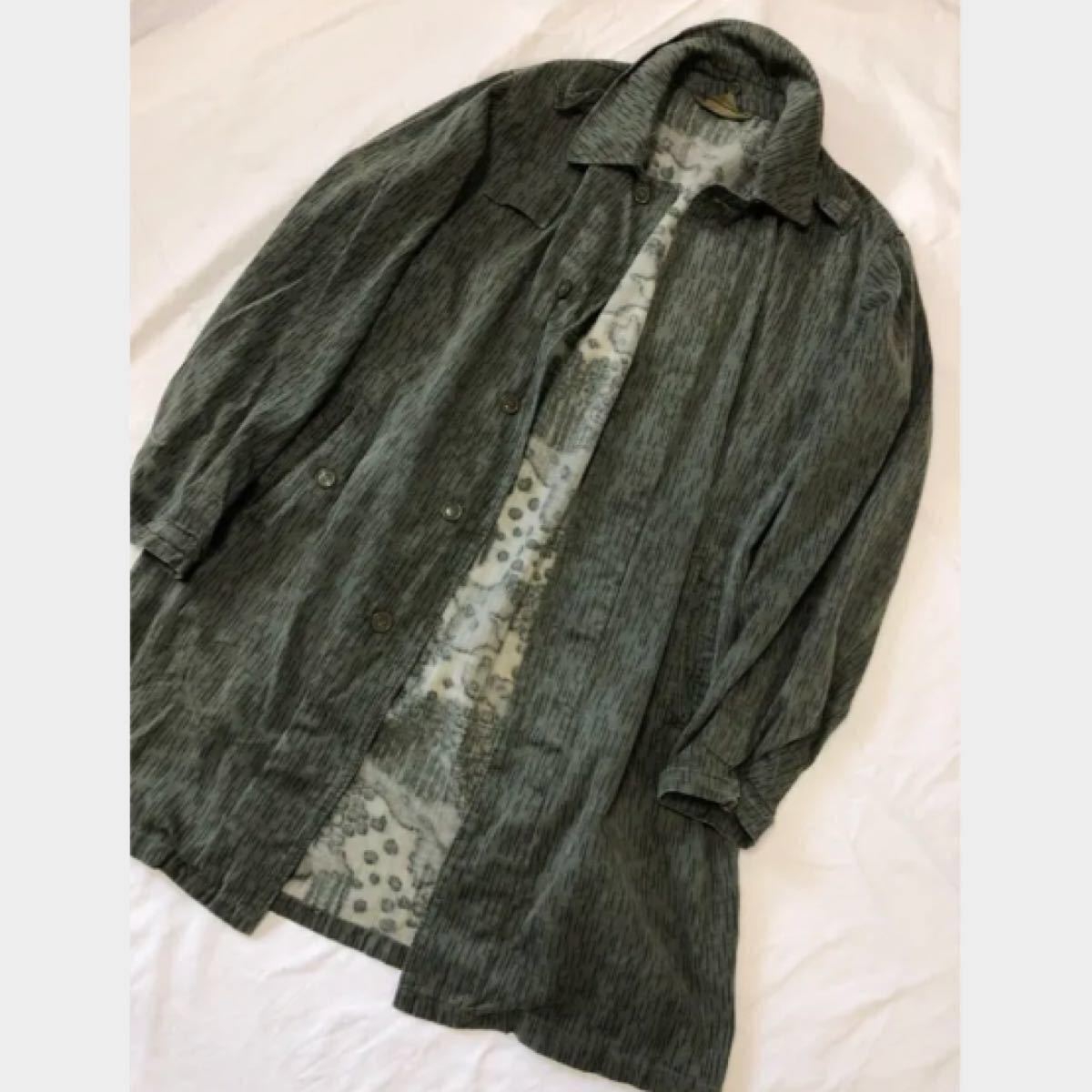 チェコ軍　comouflage coat  レインドロップカモ 迷彩 ヴィンテージ 古着 かっこいい フィールドコート