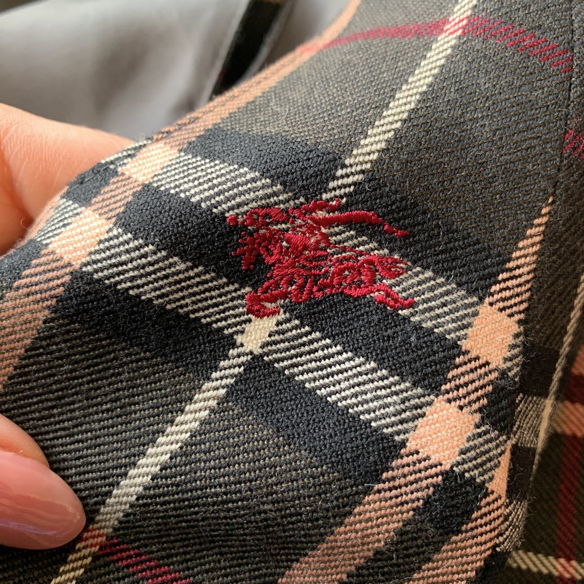 バーバリーブルーレーベル BURBERRY BLUE LABEL チェック柄 ワンピース