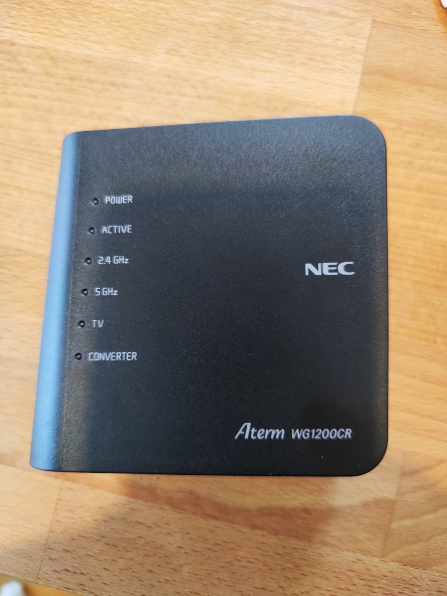 Aterm WG1200CR 無線LANルーター NEC Wi-Fi