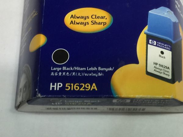 HP ink-jet for ink HP 51629A unopened expiration of a term 2F5B