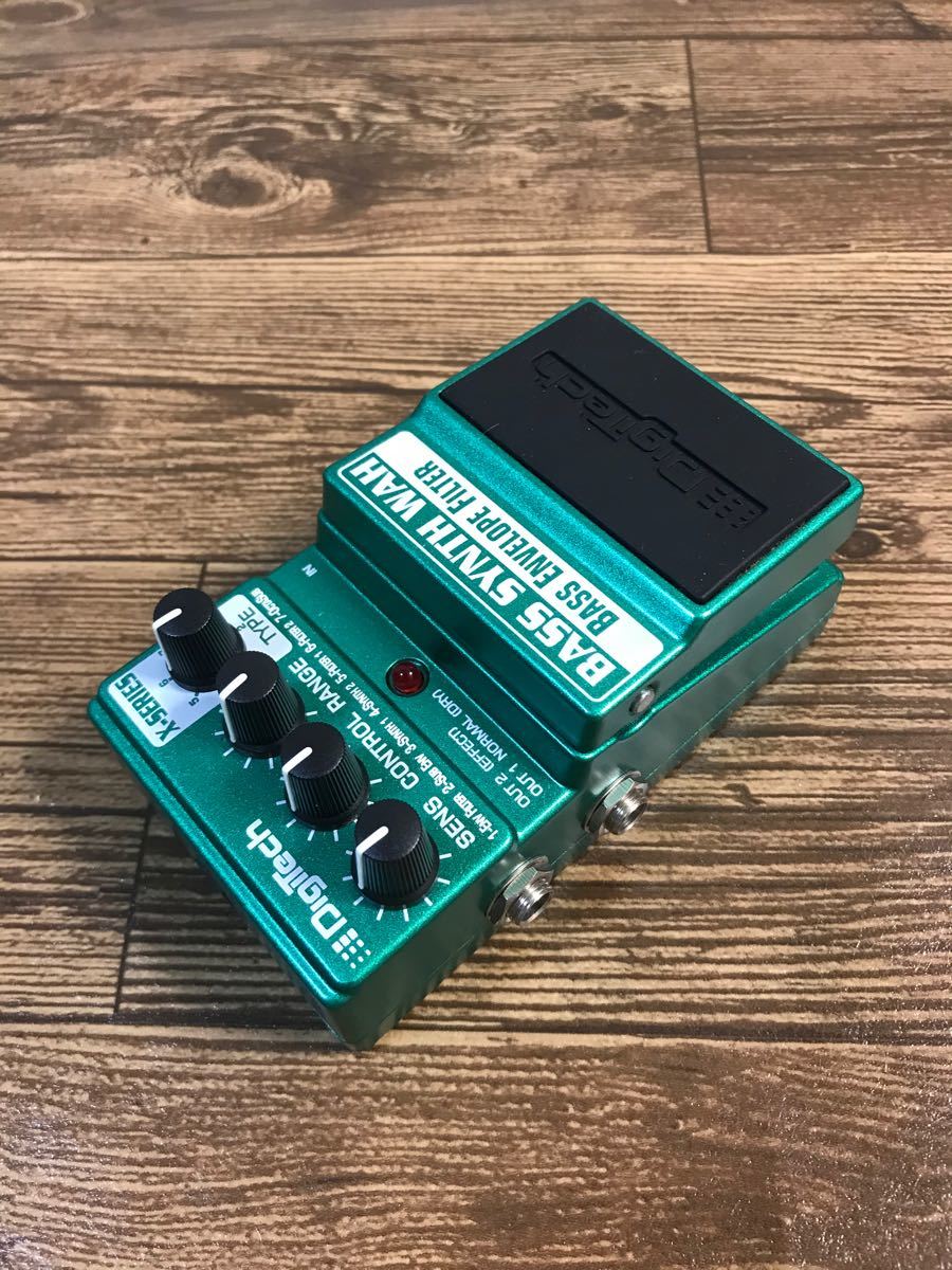 DIGITECH BASS SYNTH WAH ベースシンセワウ エフェクター-