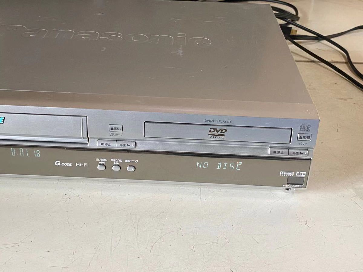 Panasonic パナソニック NV-VHD1 VHS/DVD一体型ビデオデッキ