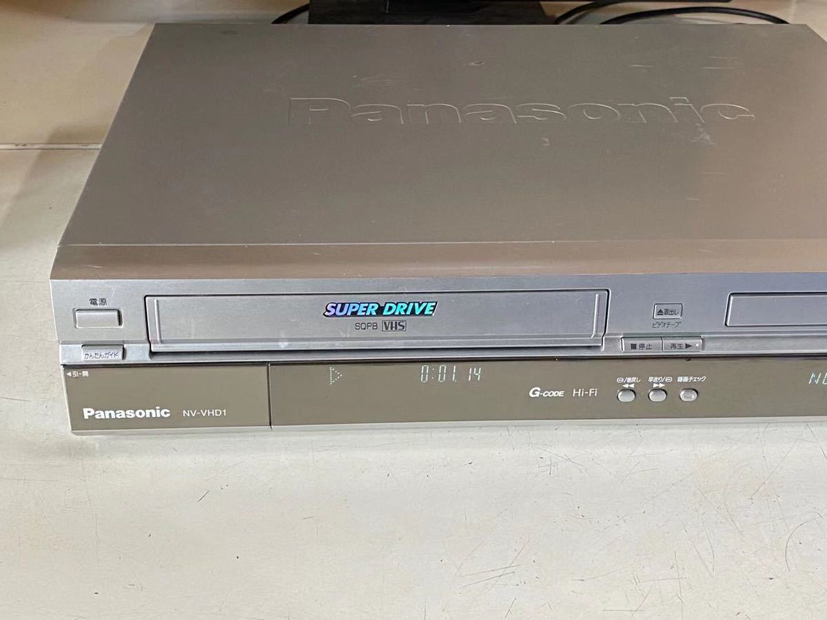 円高還元 Panasonic NV-VHD1 VHS DVDレコーダー elipd.org