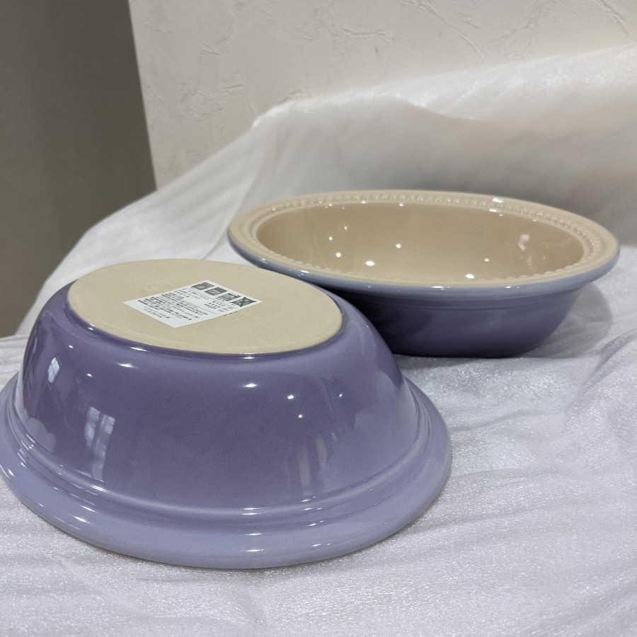 LE CREUSET ル・クルーゼ　メゾンドパリ　パイディッシュ　2点　未使用品