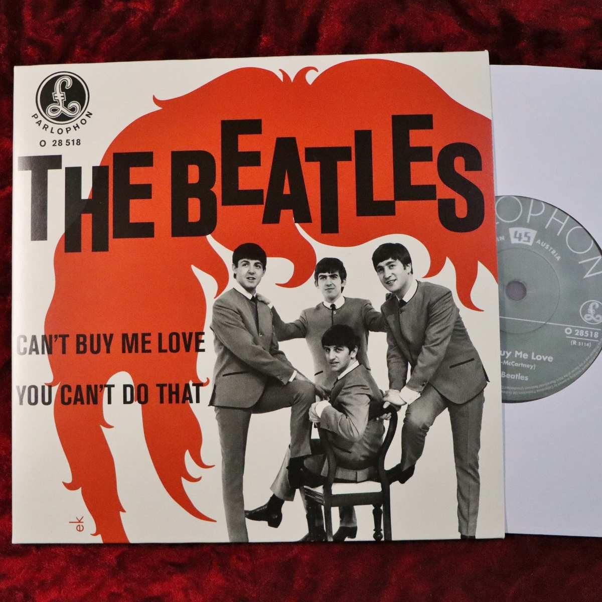 The Beatles/ビートルズ CAN'T BUY ME LOVE / YOU CAN'T DO THAT 2019シングルボックス バラ EU盤 (オーストリア盤スリーブ) 21C26005