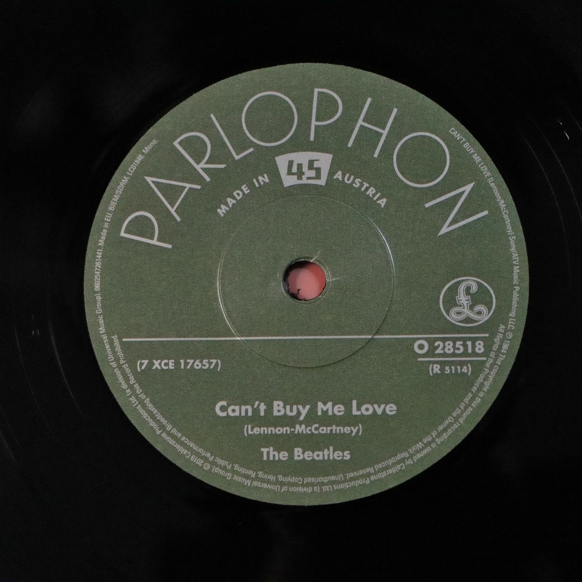 The Beatles/ビートルズ CAN'T BUY ME LOVE / YOU CAN'T DO THAT 2019シングルボックス バラ EU盤 (オーストリア盤スリーブ) 21C26005
