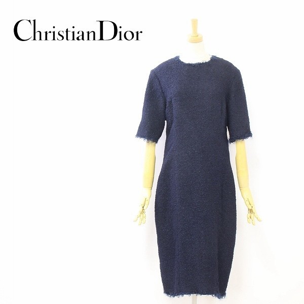 Christian Diorツイードワンピース