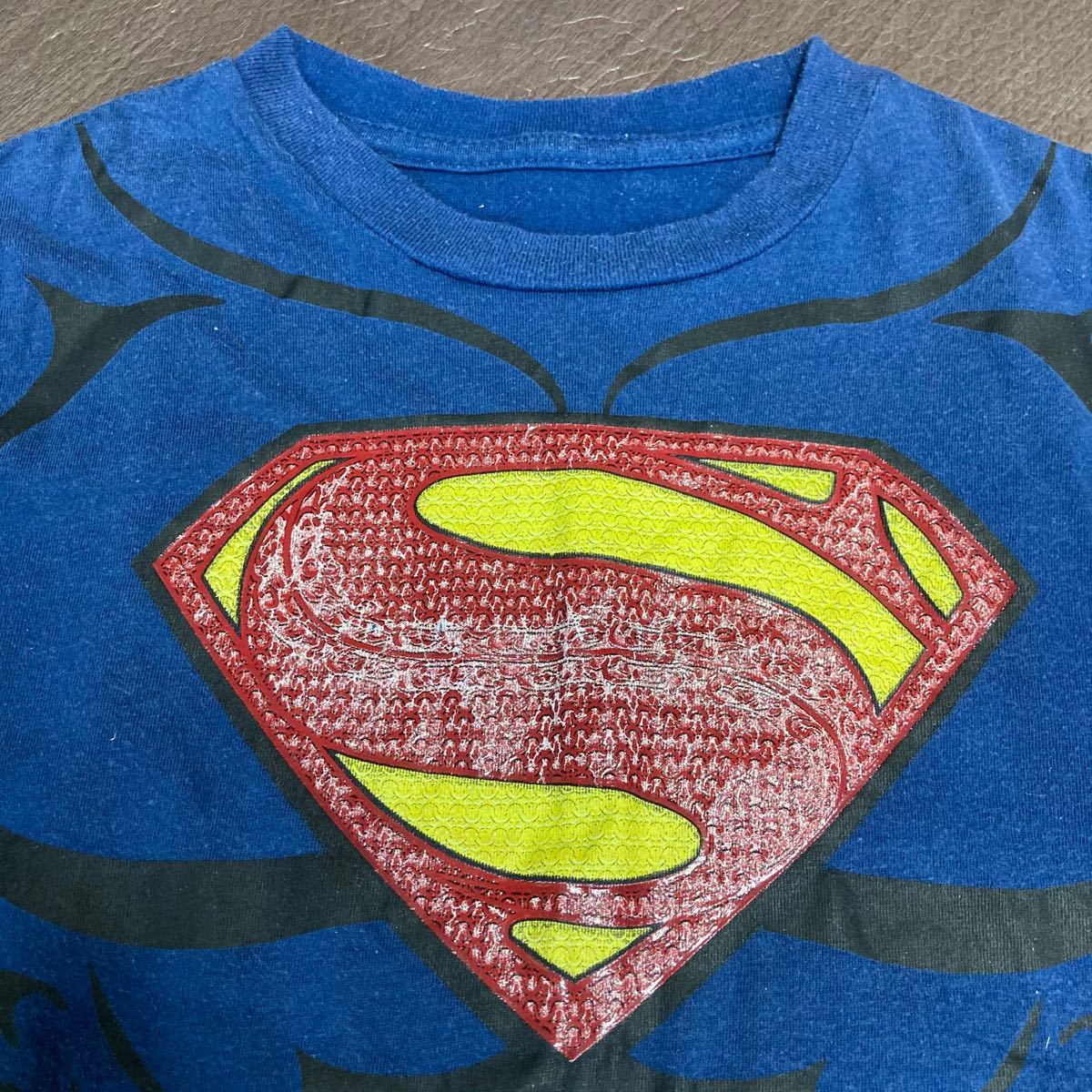 Paypayフリマ ハワイ スーパーマン 子供 服 110 半袖 男の子 赤 マント