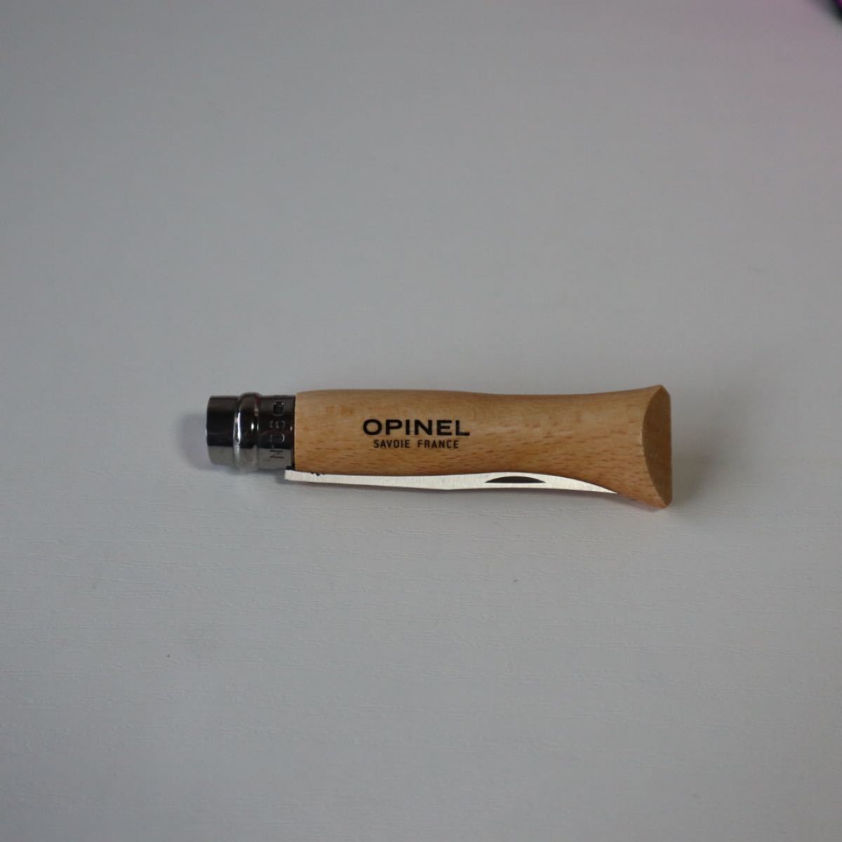 オピネルNo.6ステンレスナイフ