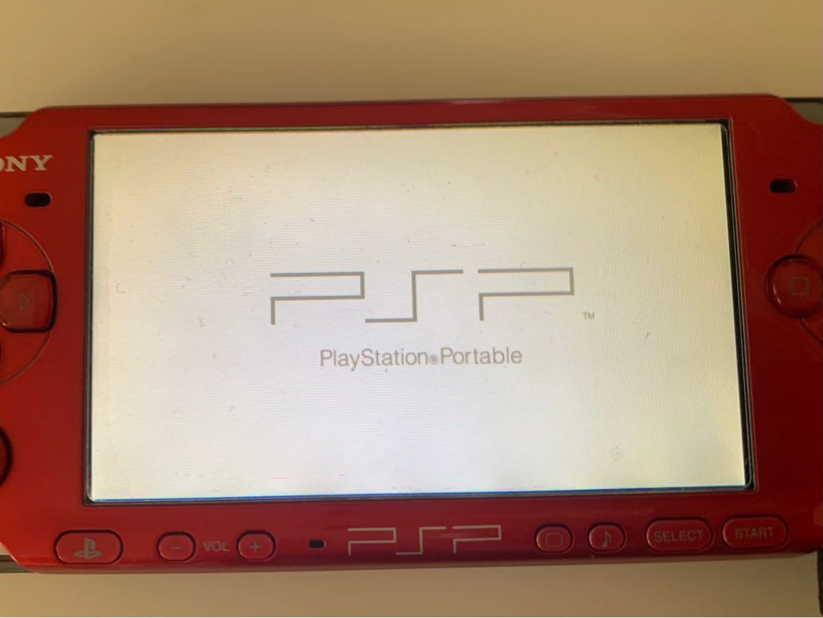 PSP-3000 レッド　ラディアントレッド