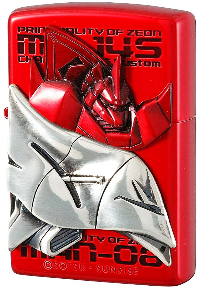 未使用 ZIPPO ジッポー 機動戦士ガンダム ZAKU ZEON ジオン 立体