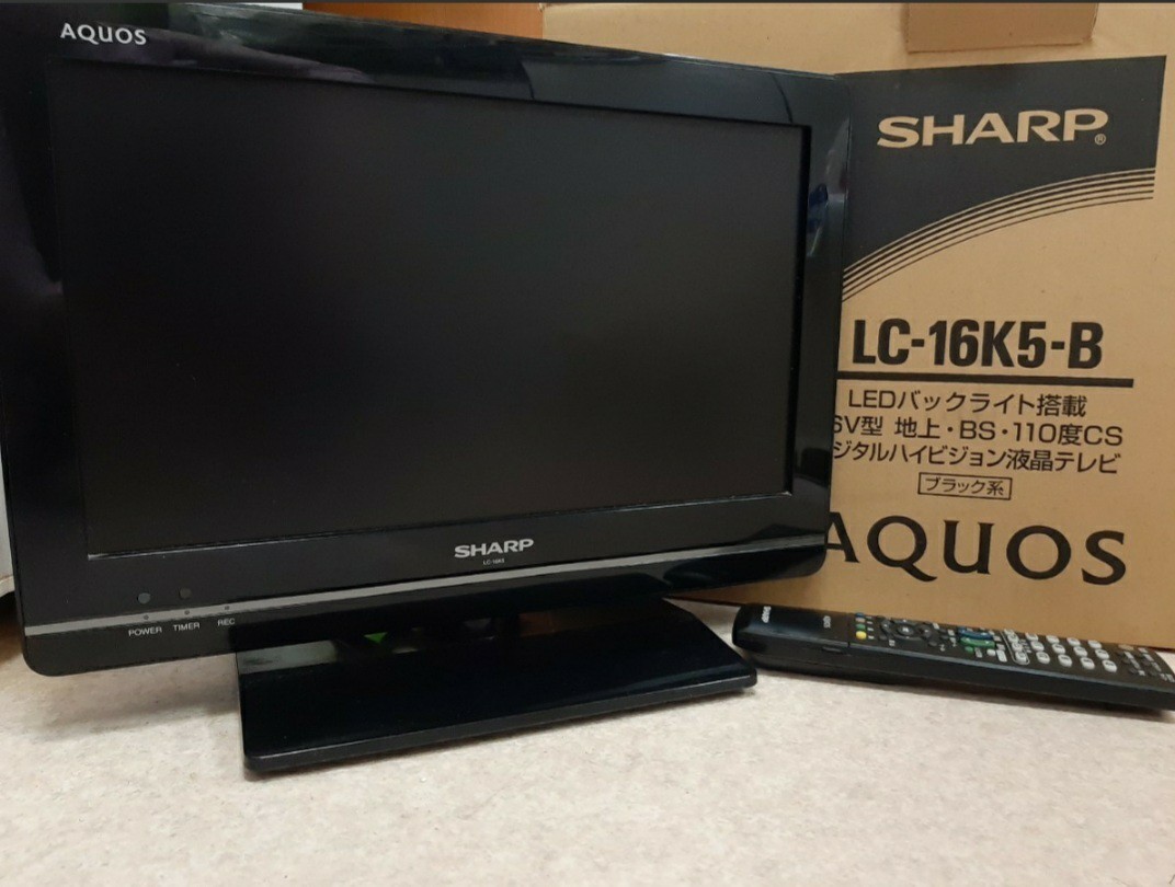 液晶テレビ SHARP AQUOS LC-16K5 16V型ワイド