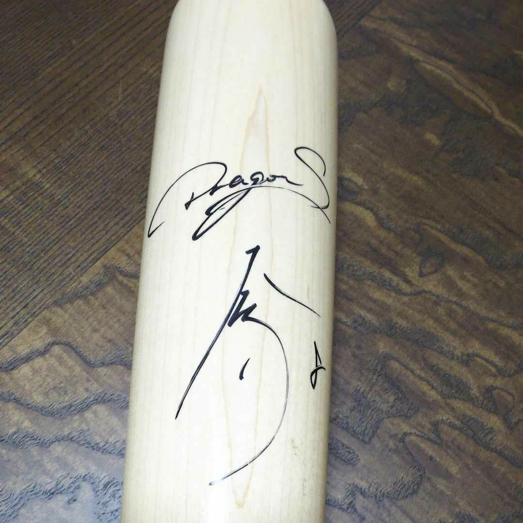②中日ドラゴンズ 大島洋平選手 直筆サイン入り 支給バット 常套 ②中日ドラゴンズ 大島洋平選手 直筆サイン入り 支給バット 常套