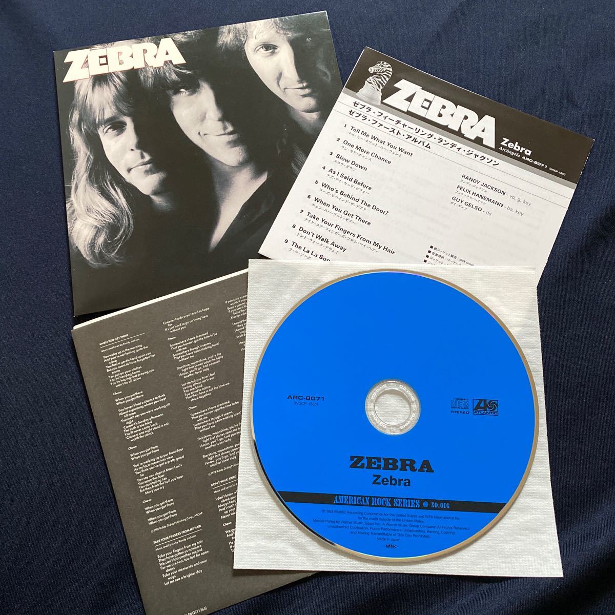 ゼブラ/ゼブラ・ファースト・アルバム(フィーチャリング・ランディ・ジャクソン)  SHM-CDの紙ジャケCD