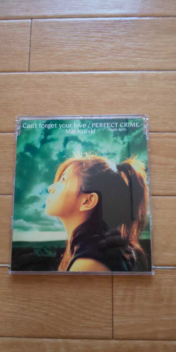 CD 倉木麻衣 「Can‘t forget your love」 中古_画像1