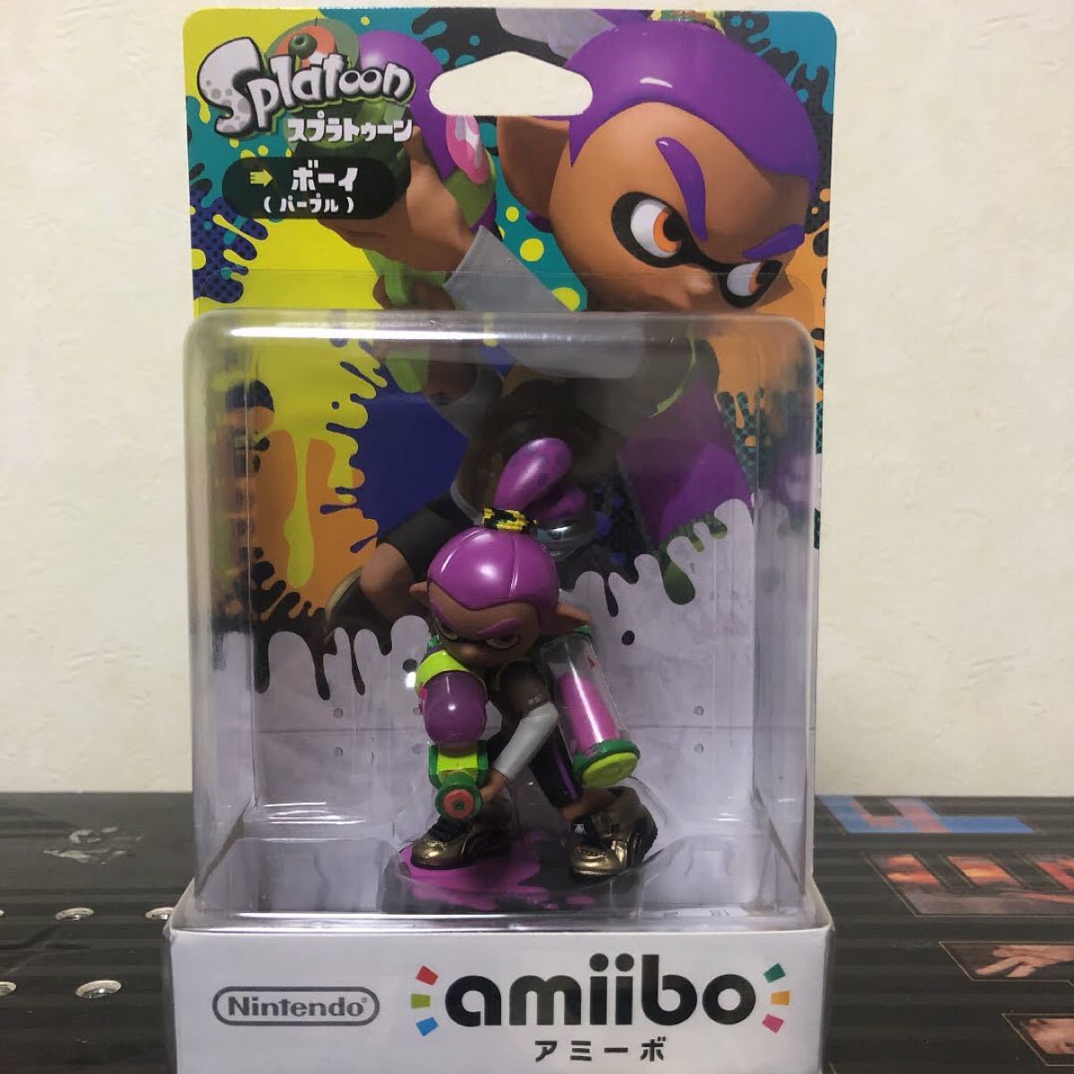Paypayフリマ Amiibo ボーイ パープル スプラトゥーンシリーズ Paypayフリマ Amiibo ボーイ パープル スプラトゥーンシリーズ