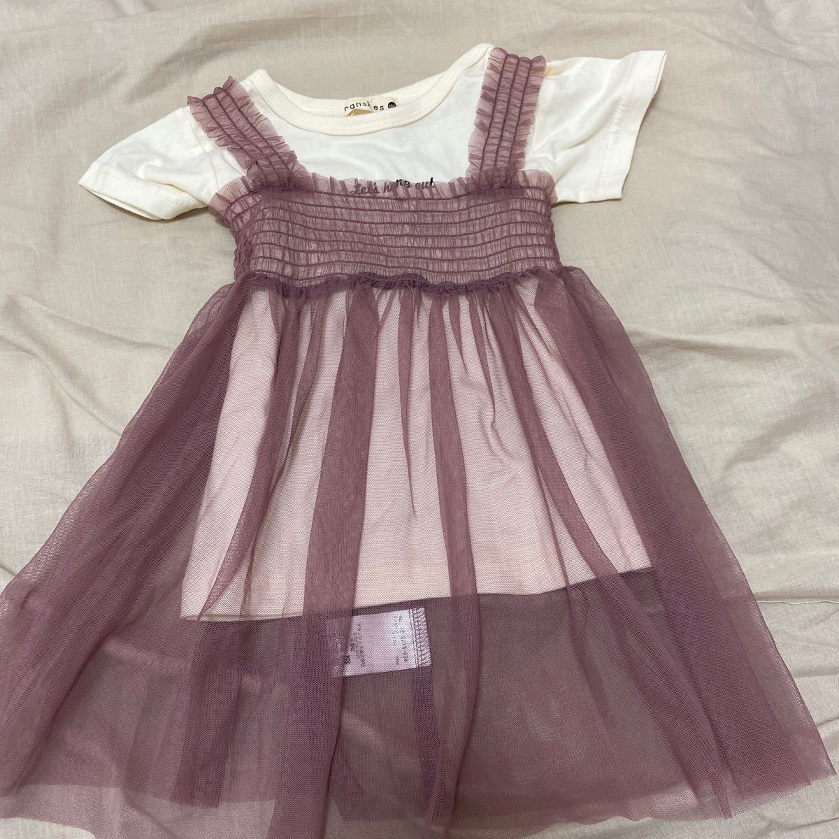Paypayフリマ 新品 ブランシェス トップス チュールワンピース セット 100 Paypayフリマ 新品 ブランシェス トップス チュールワンピース セット 100