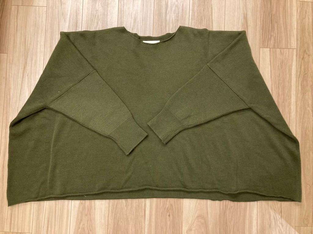 【激レア】【美品】フランンクリンテーラード　 FRANKLIN TAILORED ワイドニットセーターカーキ_画像1