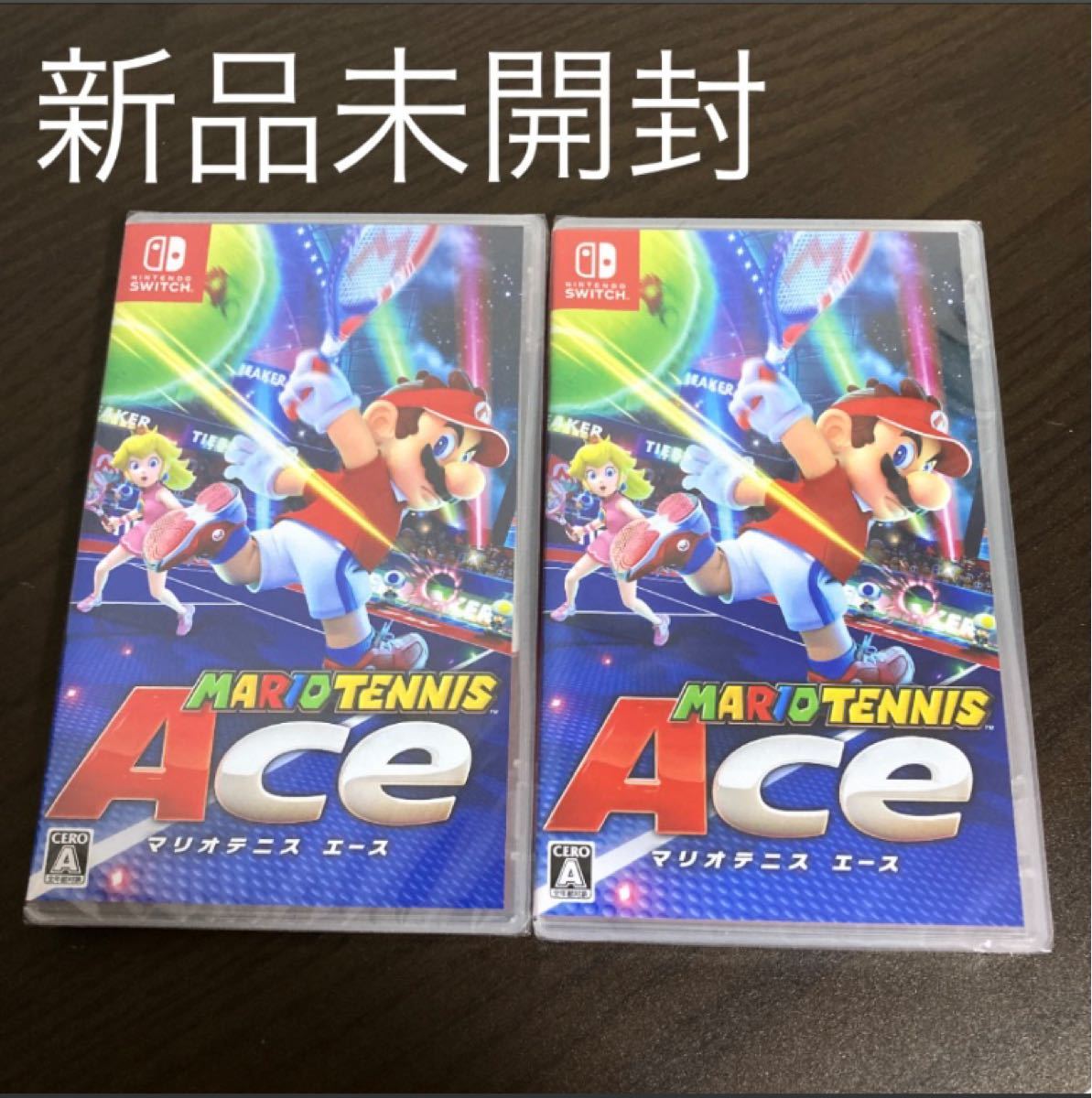 【新品未開封】Switchソフト　マリオテニスエース　　2点セット　MARIO TENNIS ACE スイッチ