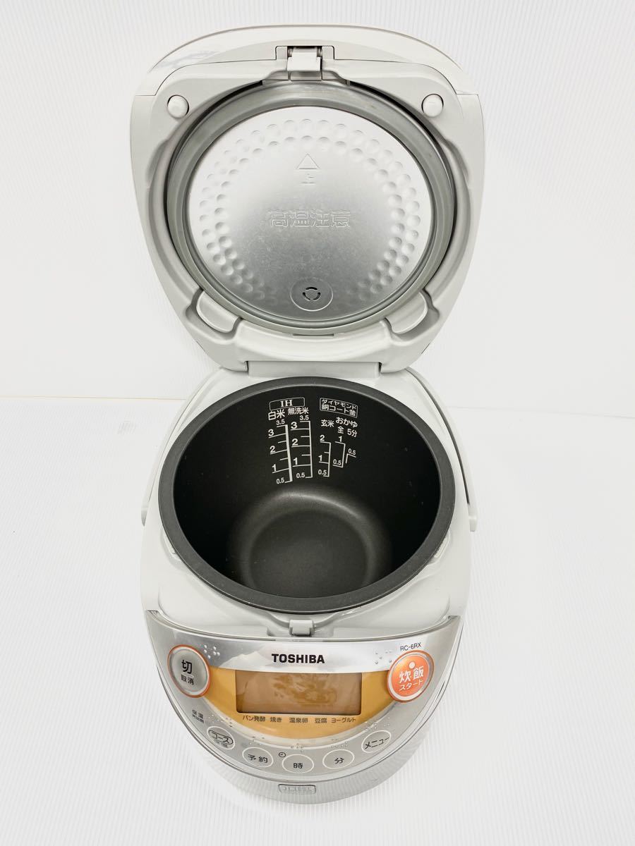 炊飯器 3合炊き TOSHIBA RC-6RX(SS)|Yahoo!フリマ(旧PayPay 炊飯器 3合炊き TOSHIBA RC-6RX(SS)|Yahoo!フリマ(旧PayPay