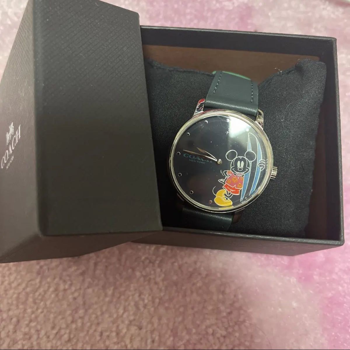 coach コーチ Disney ディズニー 腕時計 サーフィン 新品（¥21,000