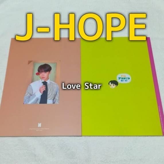 HOUSE OF BTS ポップアップストア ノート クリアファイル JHOPE バンタン 防弾少年団 ホソク J-HOPE