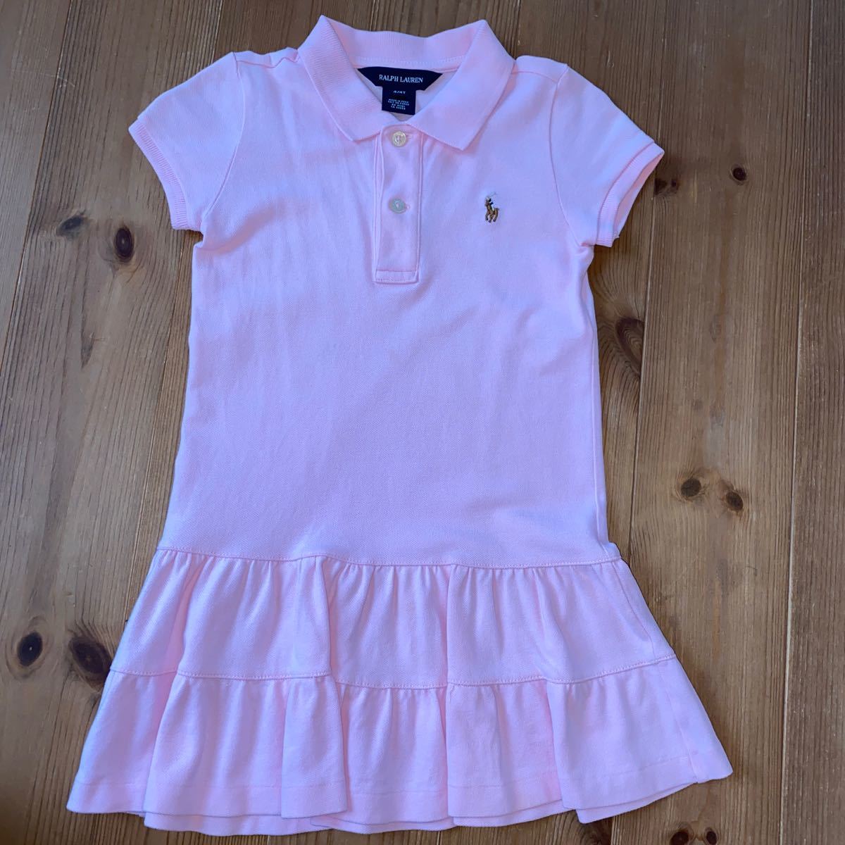 Paypayフリマ ピンク 半袖ワンピース Ralph Lauren ラルフローレン ポロシャツワンピース Paypayフリマ ピンク 半袖ワンピース Ralph Lauren ラルフローレン ポロシャツワンピース