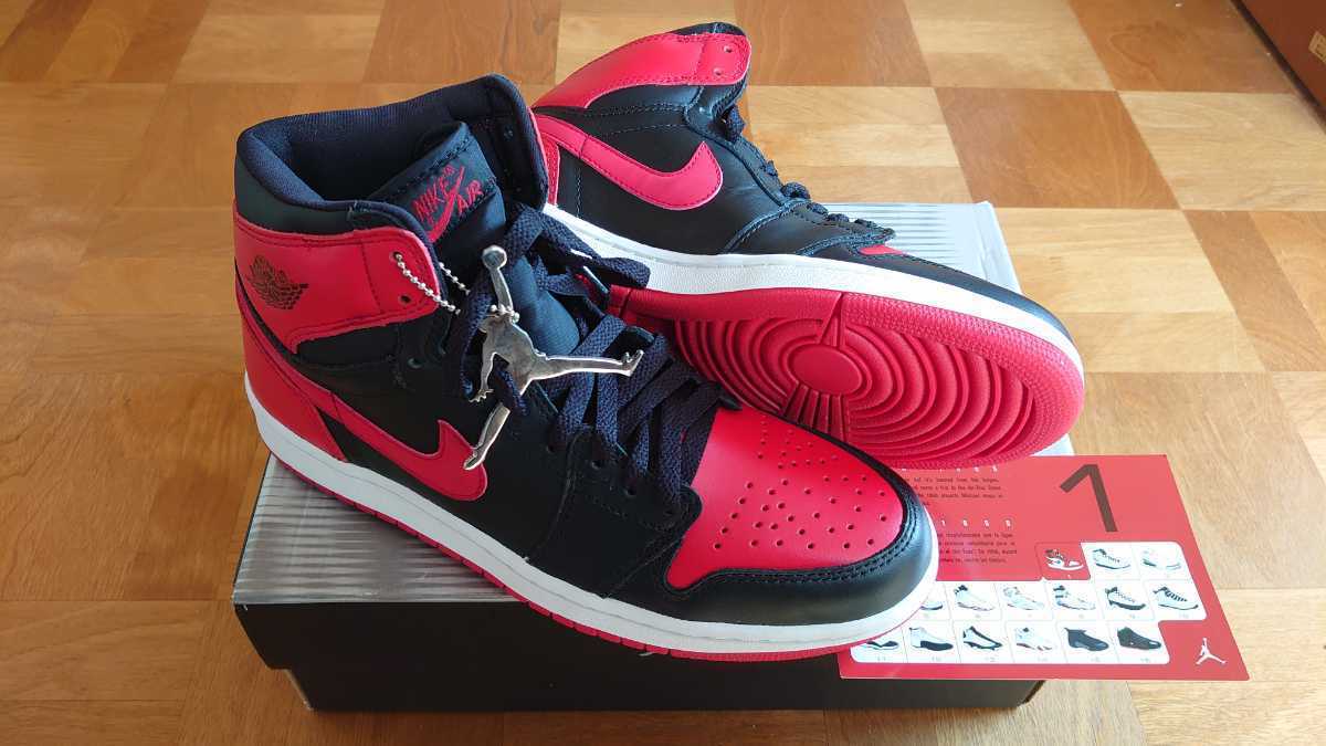 2001年復刻 NIKE AIR JORDAN 1 RETRO BRED 2001 ナイキ エアジョーダン