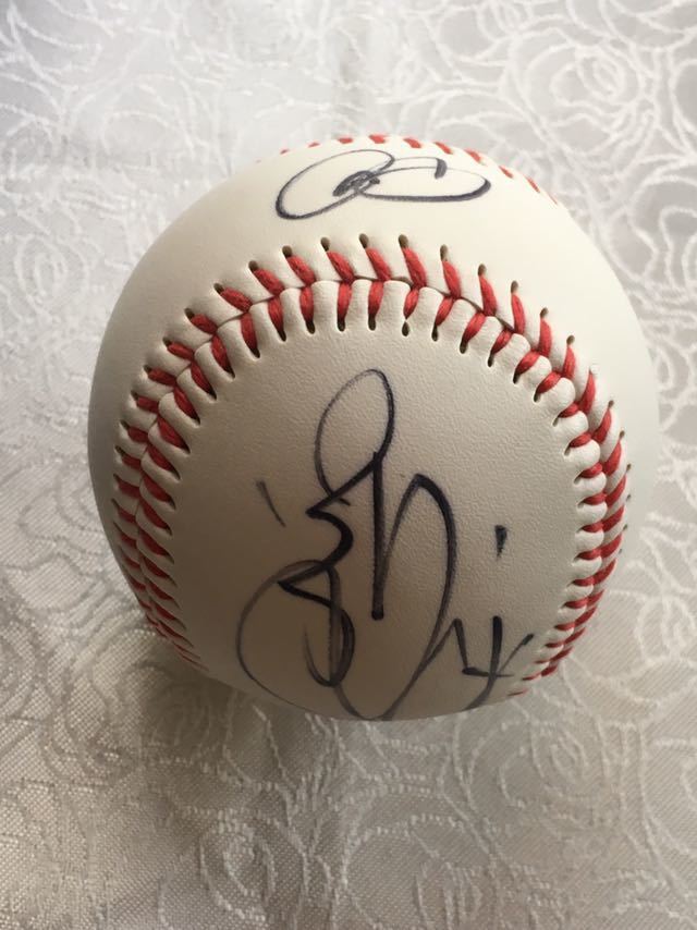  front rice field . virtue autograph autograph ball condition good Hiroshima Toyo Carp including carriage 
