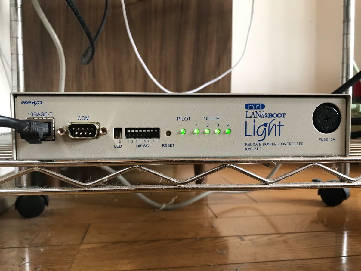 電源制御装置 RPC-5LC mini LANdeBOOT Light|Yahoo!フリマ(旧 電源制御装置 RPC-5LC mini LANdeBOOT Light|Yahoo!フリマ(旧