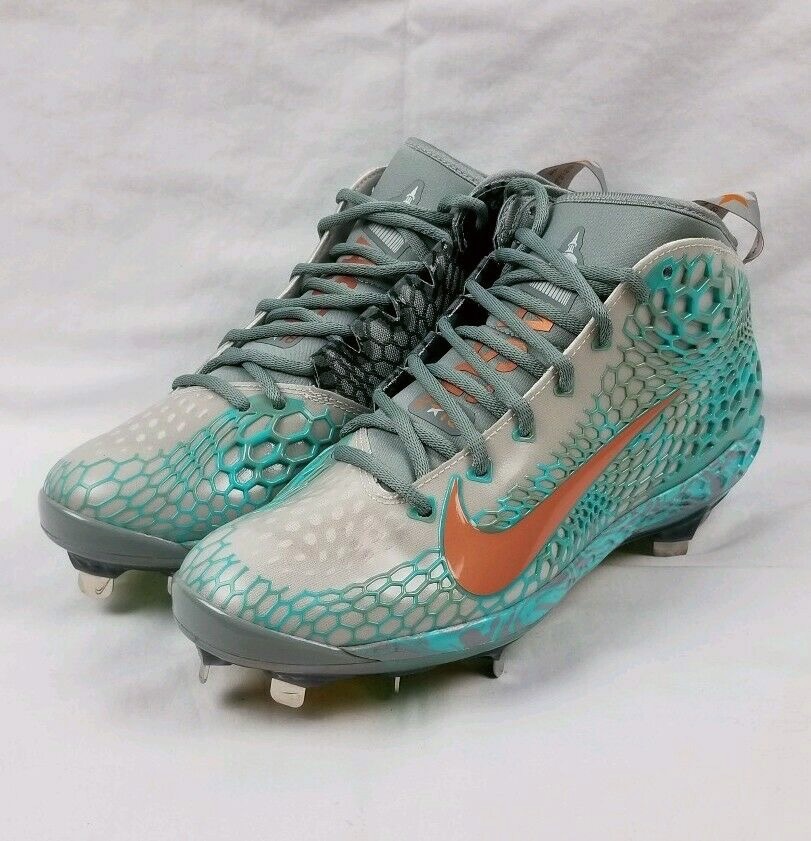 USA国内発売モデル☆★Nike☆Force Zoom Trout 5 ASG METAL☆ターコイズ☆30cm★_画像4