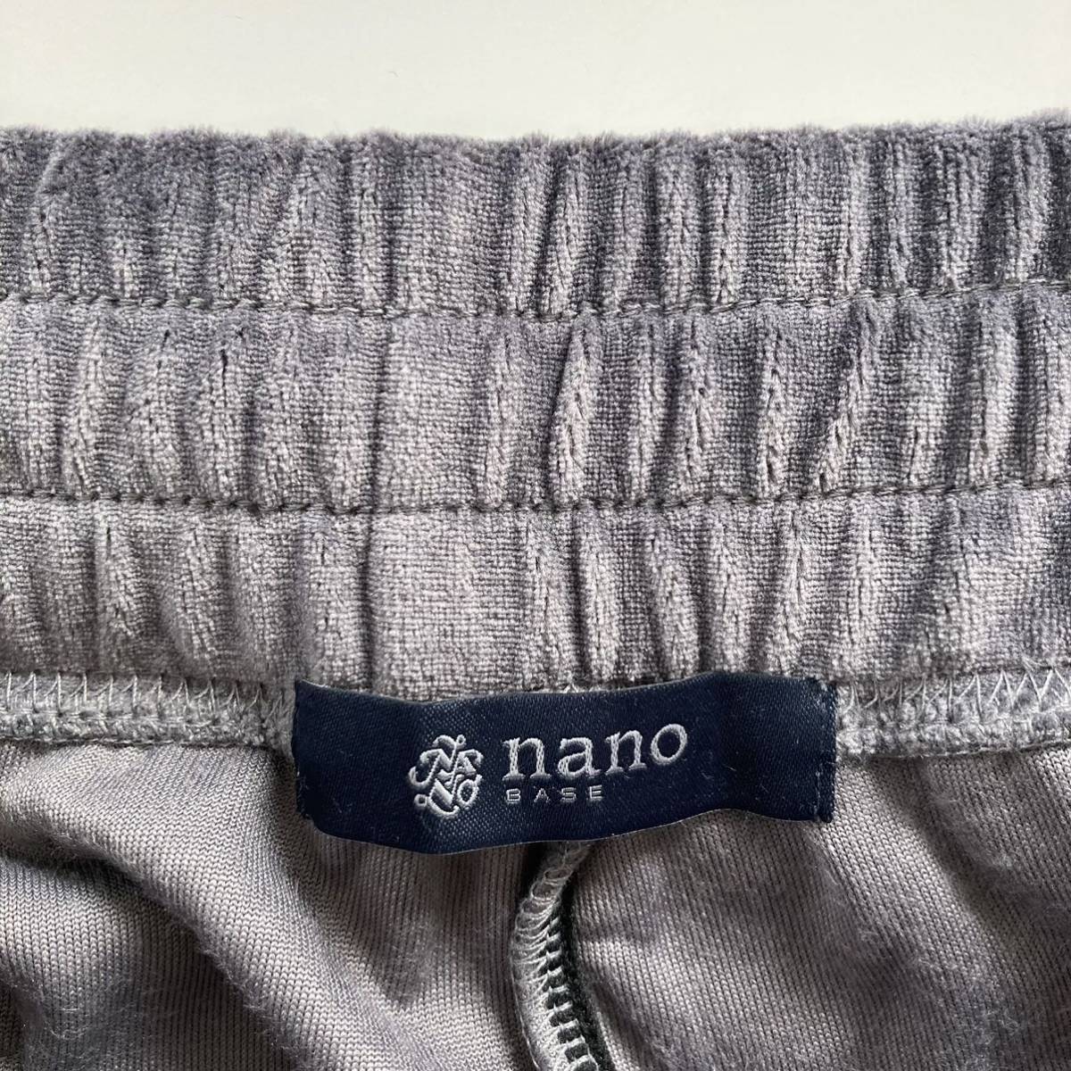 【未使用品 NANO BASE ナノベース NANO UNIVERSE ナノユニバース ショートパンツ】グレー 灰色 Lサイズ_画像3