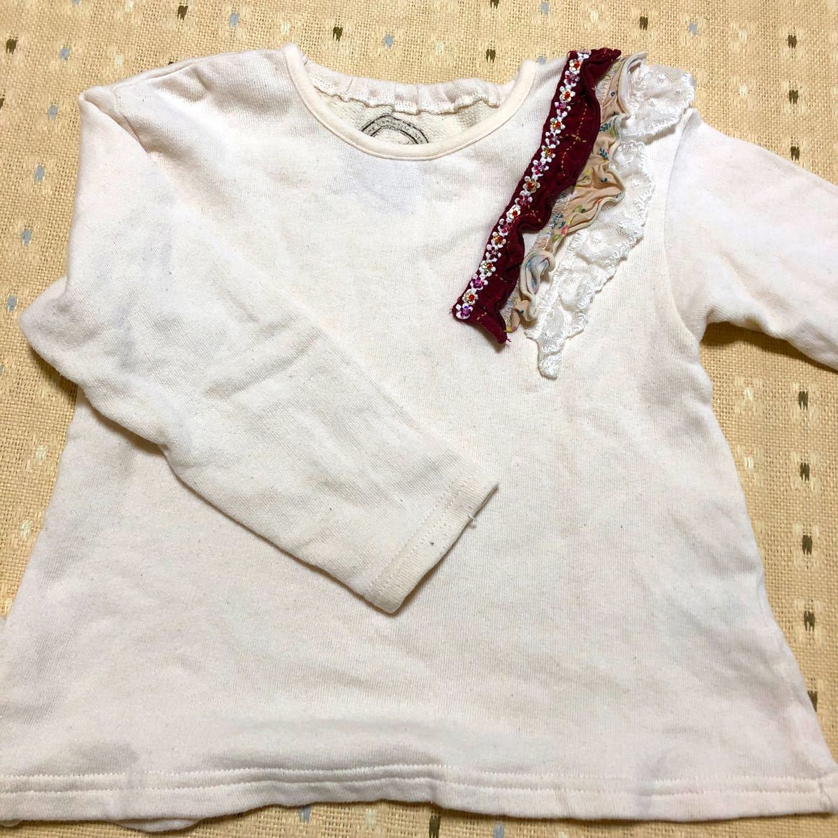 ２枚　長袖Tシャツ　サイズ100 110 女の子　キラキラ　ミニーちゃん