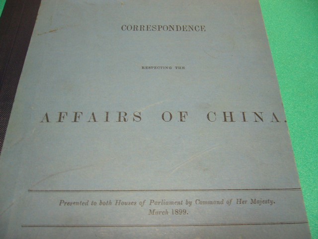 ☆中国☆CORRESPONDENCE RESPECTING THE AFFAIRS OF CHINA☆1902年