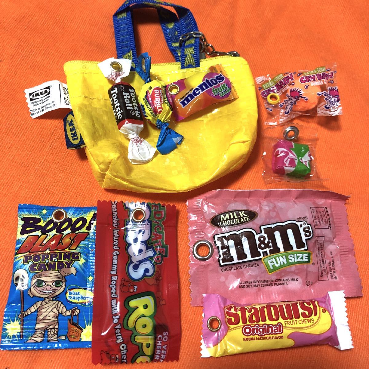 Paypayフリマ お菓子パッケージチャーム Ikeaミニバッグ詰め詰めa Paypayフリマ お菓子パッケージチャーム Ikeaミニバッグ詰め詰めa