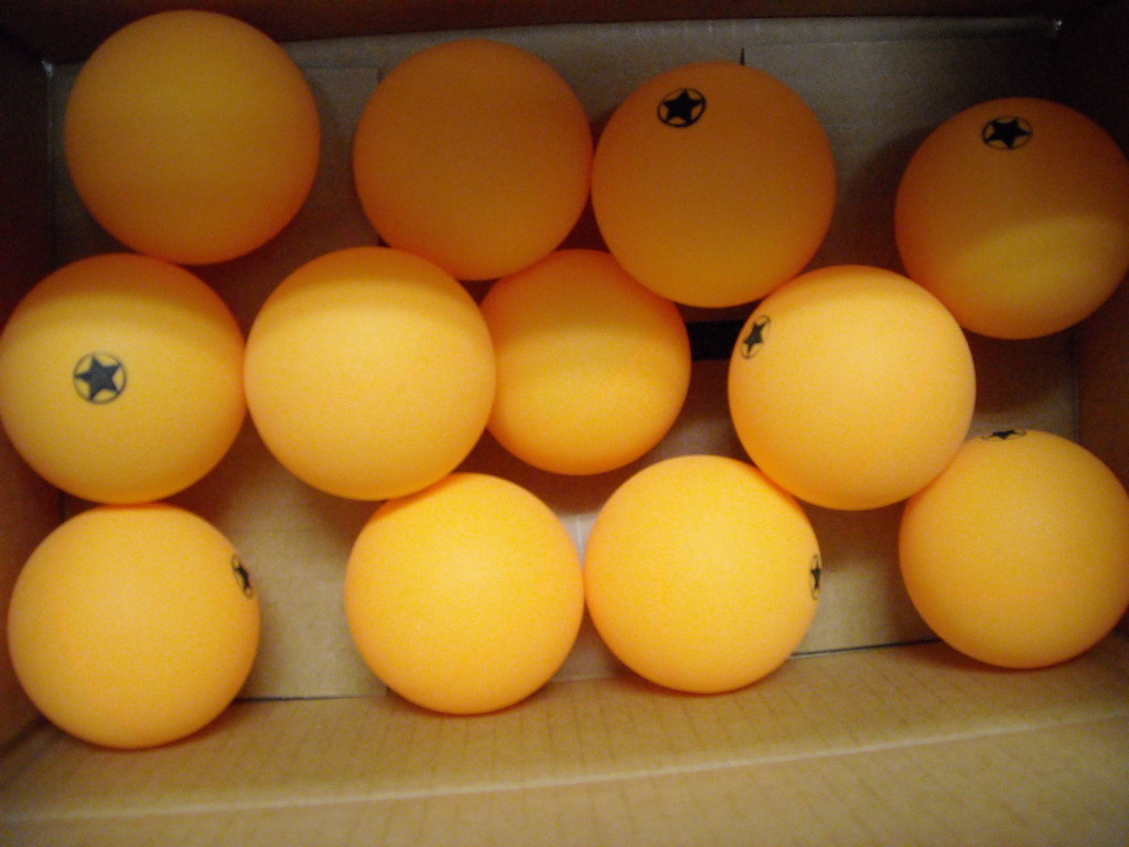 * новый товар * 55mmteka мяч orange 12 лампочка комплект настольный теннис введение для пожалуйста 