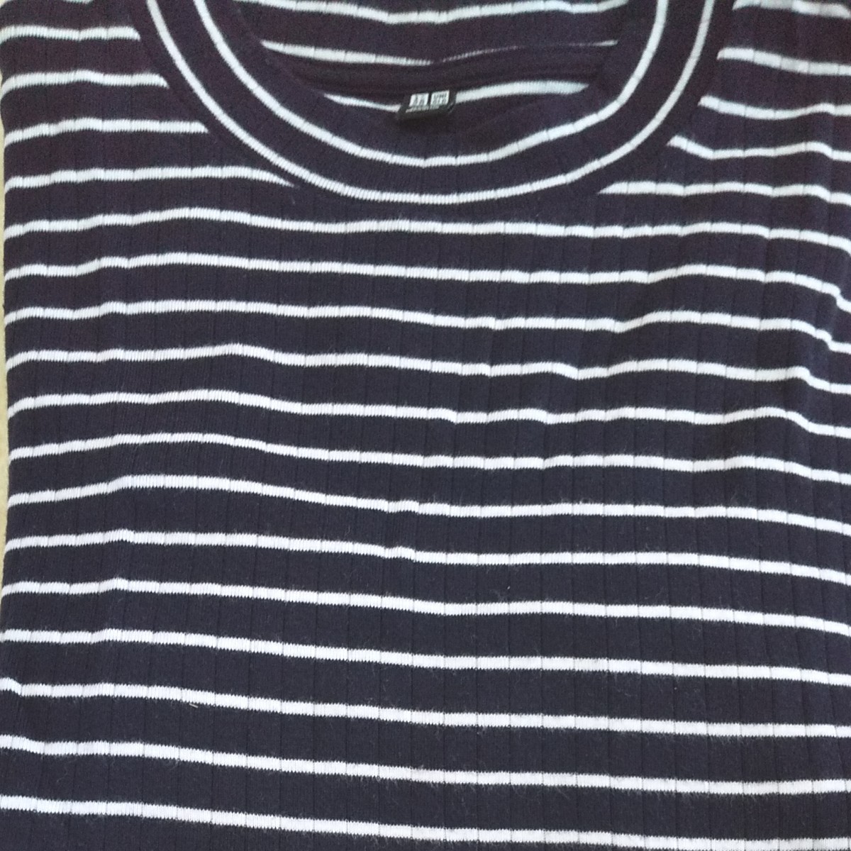 Paypayフリマ ユニクロ トップス レディース リブ Tシャツ しましま Paypayフリマ ユニクロ トップス レディース リブ Tシャツ しましま