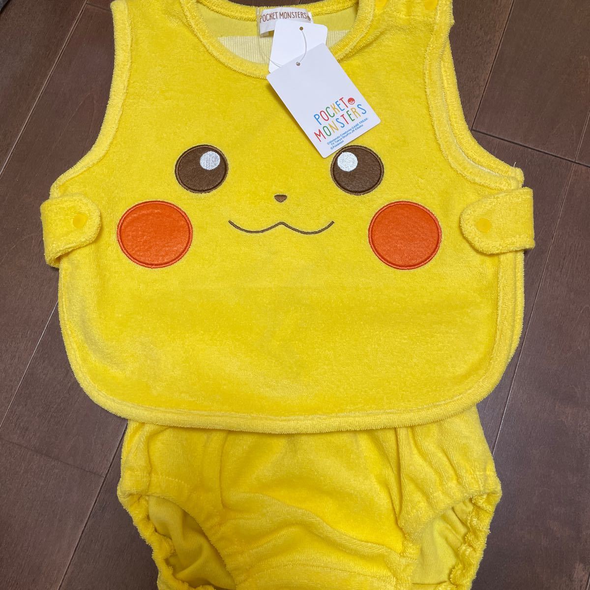 Paypayフリマ ポケモン ピカチュウ エプロン スーツ ロンパース パンツ ベビー Paypayフリマ ポケモン ピカチュウ エプロン スーツ ロンパース パンツ ベビー