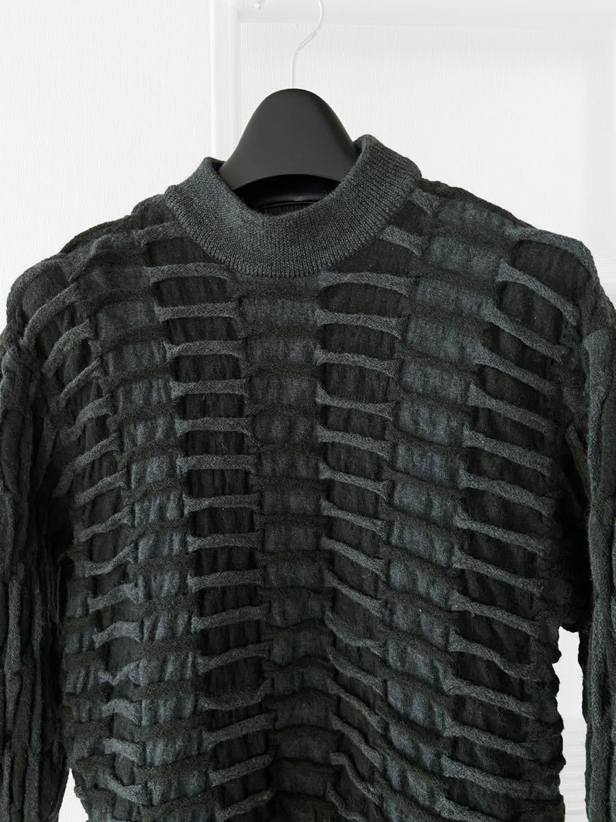 Yahoo!オークション - ISSEY MIYAKE MEN 80s 筆タグ 3Dニット 骨 Yahoo!オークション - ISSEY MIYAKE MEN 80s 筆タグ 3Dニット 骨