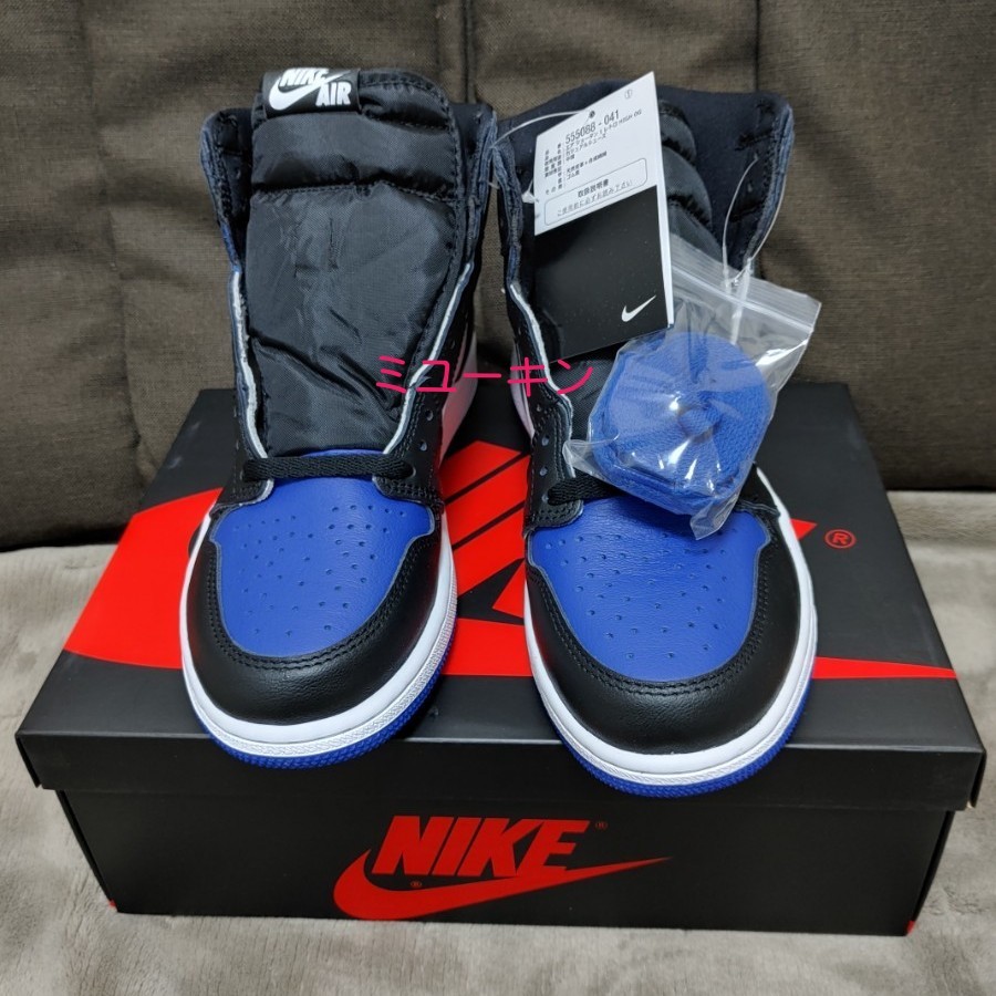 NIKE AIR JORDAN 1 RETRO HIGH OG ROYAL TOE エア ジョーダン1 ロイヤル トゥ