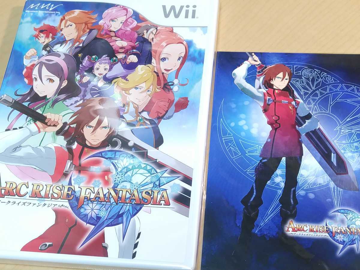 Paypayフリマ Wii アークライズファンタジア ポストカード付き Paypayフリマ Wii アークライズファンタジア ポストカード付き