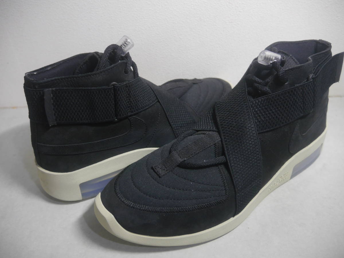 NIKE AIR /FEAR OF GOD 1 RAID エア フィア オブ ゴッド 1 レイド ブラック US10.5 USED AT8087-002_画像1