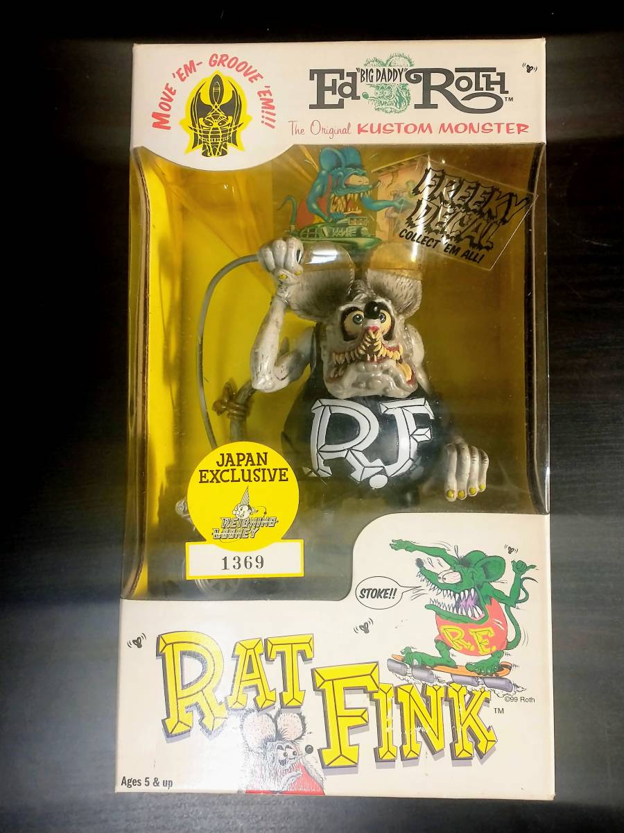 ED ROTH RAT FINK KUSTOM MONSTER SKATEBOARD Japan Exclusive ED ROTH RAT FINK KUSTOM MONSTER SKATEBOARD Japan Exclusive