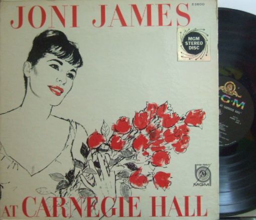 ３枚で送料無料【米MGM】Joni James/At Carnegie Hall_画像1