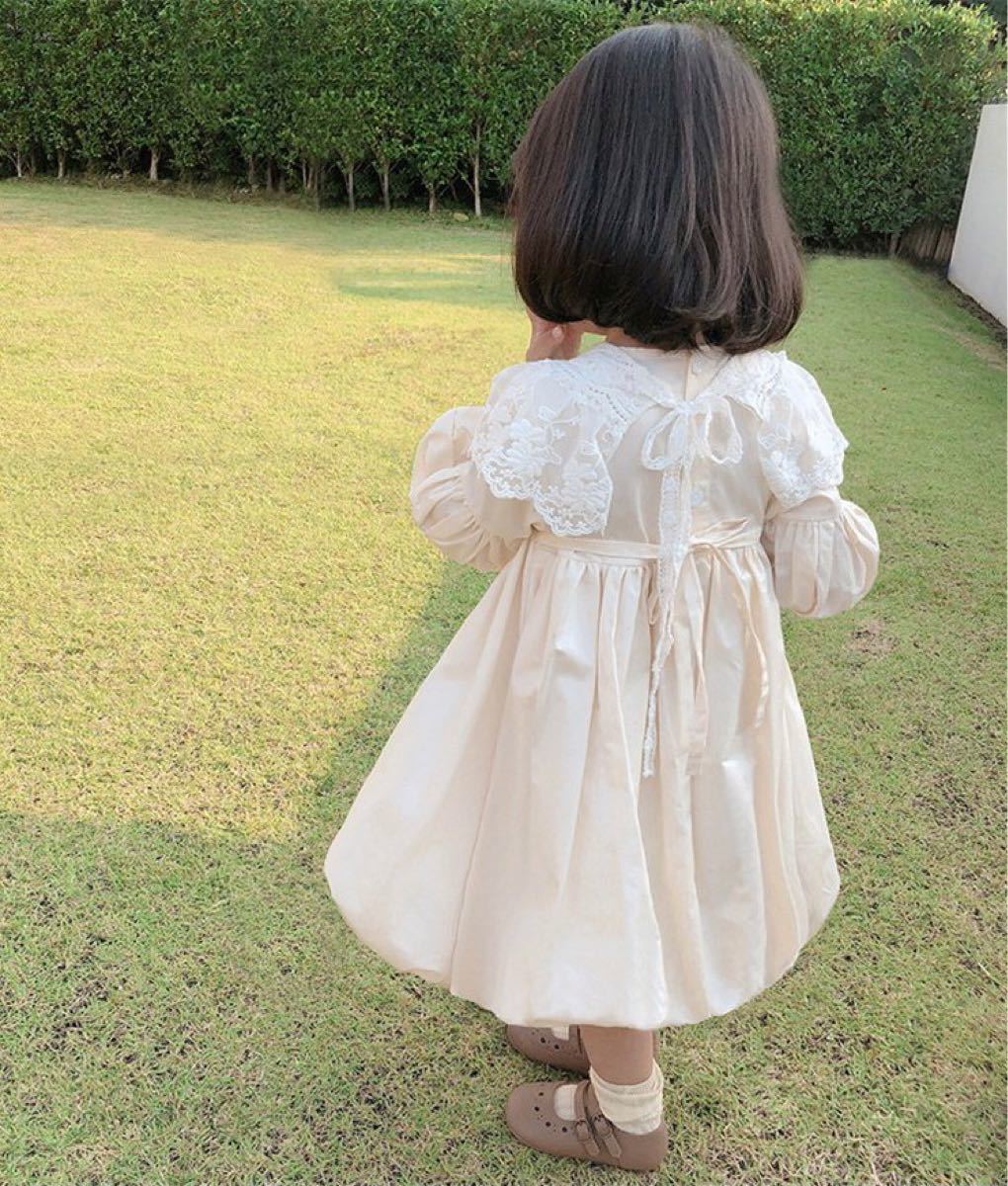 Paypayフリマ ふんわりバルーンワンピース80 キッズ白ワンピース お姫様風 Paypayフリマ ふんわりバルーンワンピース80 キッズ白ワンピース お姫様風